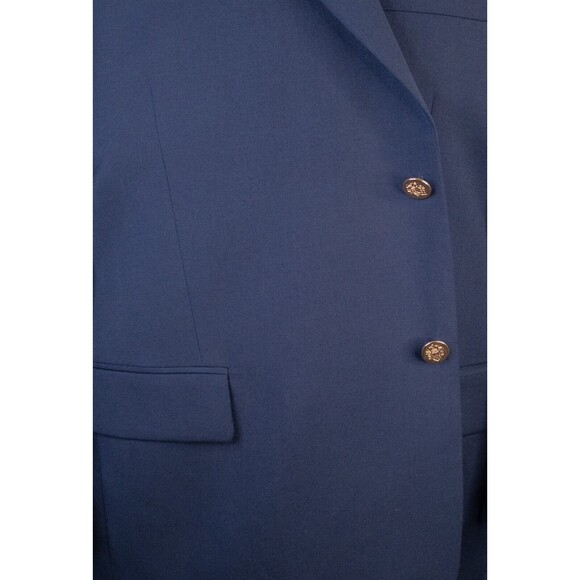 Joseph & Feiss Gold Classic Fit 100% Wool 2 Button 48S Navy Two Gold Buttons - Picture 3 of 14